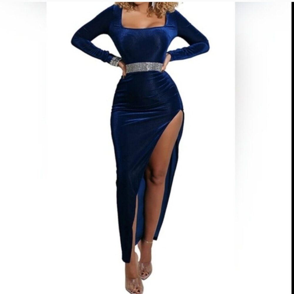 High Slit Dress